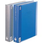 クリアーブック CR-80A 307×240×50mm ポケット80枚 ブルー