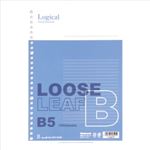 (業務用セット)ナカバヤシ スイング ロジカルルーズリーフ/B5/B罫 100枚 LL-B501B【×10セット】
