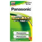 （業務用セット） パナソニック 充電式ニッケル水素電池 EVOLTA BK-4MLE/2B(2本入) 【×3セット】
