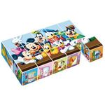 アポロ社 12-54 ディズニーキャラクターズ キューブパズル 15コマ 15P 【知育玩具】