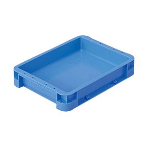 三甲(サンコー) ベタ目コンテナー サンボックス   5-3 ブルー【フタ別売り】