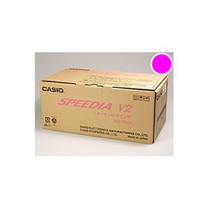 【純正品】 CASIO(カシオ) V2-TSM トナーカートリッジ マゼンタ