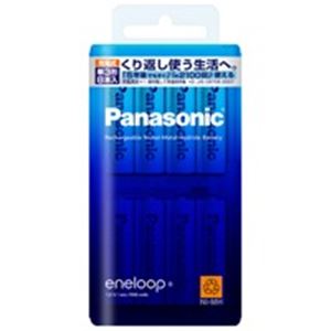 (業務用10セット) Panasonic（パナソニック） エネループ充電池 BK-3MCC／8 ×10セット