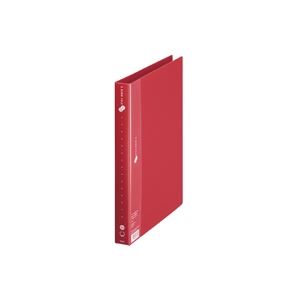 【訳あり・在庫処分】（まとめ買い）プラス 2リングファイルFC-102RF A4S 29mm 赤 【×10セット】