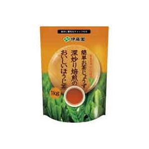（まとめ買い）伊藤園 深炒り焙煎のおいしいほうじ茶 1kg 【×8セット】
