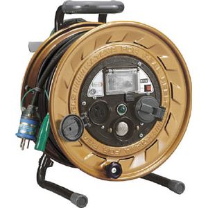 ハタヤ メタルセンサー（金属感知機能付）リール 単相100V接地付 30m MSB301KX