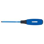  (まとめ)絶縁ソフトタイプ  マイナスドライバー  【軸長100mm×5セット】  マーベル  MSZ-5-100