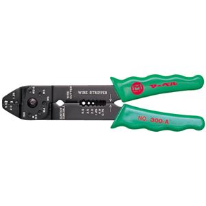  (まとめ)電工ペンチ  【オープンバレル端子用×5セット】  マーベル  NO.300A