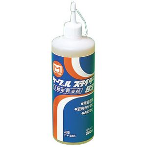 （まとめ）入線用潤滑剤 ケーブルスライダー 【ウエットタイプ×5セット】 マーベル C-3005