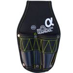 （まとめ）電工ポケット WAIST GEAR 【ペンチ差し×5セット】 グリーン（緑） マーベル MDP-82AG