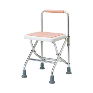 日進医療器 アルミ製シャワーチェア 折りたたみ式 ／TY543F-P