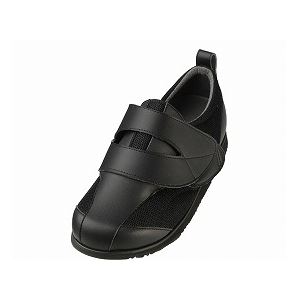 介護靴 RE-002（6E） 1703 ／ 3L 黒 左足