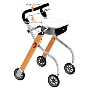 竹虎 歩行車 レッツゴー ウッドパターン