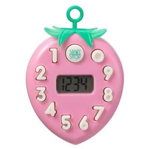 （まとめ）9999分イチゴタイマー ヤザワ T37【×5セット】