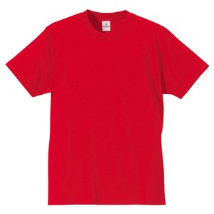 Tシャツ CB5806 レッド Lサイズ 【5枚セット】