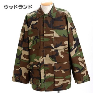 アメリカ軍使用BDUジャケット JB001YN ウッドランド Sサイズ 【レプリカ】
