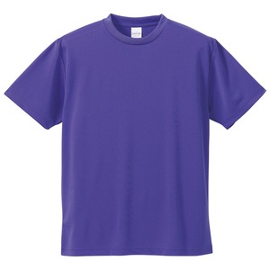 ＵＶカット・吸汗速乾・５枚セット・４．１オンスさらさらドライＴシャツバイオレットパープルＳ