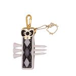 （まとめ）キティティーホルダー ブラック（黒） 【×2セット】