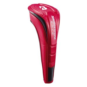 （まとめ）ブリヂストンゴルフ ゴルフヘッドカバー レッド（赤） UT（UT用） 【×2セット】