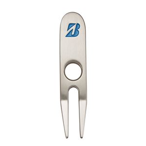 （まとめ）ブリヂストンゴルフ フォーク2本足 BL（青） 【×3セット】