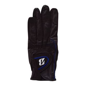 （まとめ）ブリヂストンゴルフ グローブ（手袋） 片手用／左手用 ブラック（黒） 24cm TOURGLOVE SHEEP2014J 【×2セット】