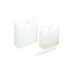 （まとめ）平角缶A-10（2口タイプ）10L（ノズル有）【×5セット】