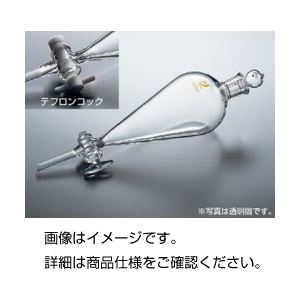 スキーブ型分液ロート500mlテフロンコック付