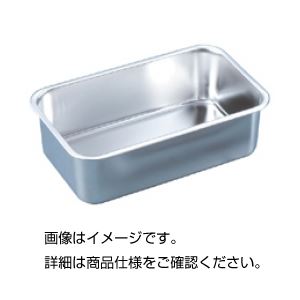 （まとめ）ステンレス長バット 深型40F【×3セット】