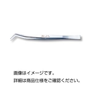 (まとめ)KFIピンセット 【歯科用タイプ】 全長160mm ステンレス製 K-14 【×10セット】