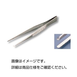 (まとめ)無鈎ピンセットN 【全長180mm/先細】 ステンレス製/上質仕上げ 【×3セット】