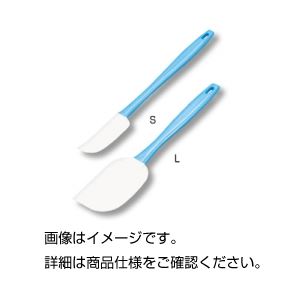 （まとめ）シリコンハンドヘラ L【×10セット】