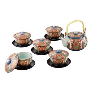 錦古伊万里 茶托付番茶器揃 157281