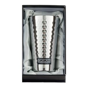 KUKUNA TABLEWARE ステンレスタンブラー350ml（ミラー、槌目仕上げ） KKN-MT350