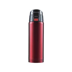 ワンプッシュ式マグ500ml レッド F-2444