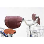 自転車ハンドルカバー(ナイロンタフター) 内ボア付き 【MARUTO】 HC-NT1600 ブラウン 〔自転車パーツ/アクセサリー〕