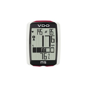 サイクルコンピュータ(ワイヤレスコンピューター) M5/多機能モデル 【VDO】 〔自転車パーツ/アクセサリー〕