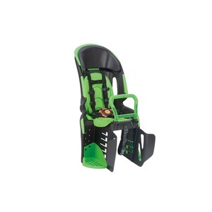 ヘッドレスト付き後ろ用子供乗せ(自転車用チャイルドシート) 【OGK】RBC-011DX3 ブラック(黒)/グリーン(緑)