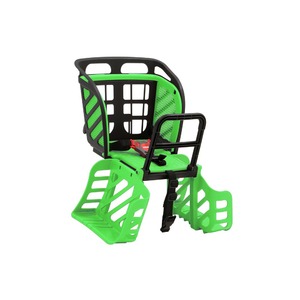 後ろ用子供乗せ(自転車用チャイルドシート) 【OGK】RBC-009S3 ブラック(黒)・グリーン(緑) 〔自転車パーツ/アクセサリー〕