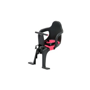 フロント子供乗せ(自転車用チャイルドシート) 前用 【OGK】FBC-003S2 ブラック(黒)・ピンク 〔自転車パーツ/アクセサリー〕