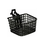ATB/クロスバイク用バスケット(自転車カゴ) 脱着可 【OGK】FB-022X ブラック(黒) 〔自転車パーツ/アクセサリー〕