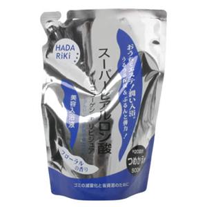 スーパーヒアルロン酸+Wコラーゲン+リピジュア 美容入浴液つめかえ用 500ml