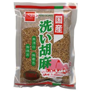 健康フーズ 国産 洗い胡麻(金) 100g