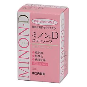 ミノン Dスキンソープ 80g